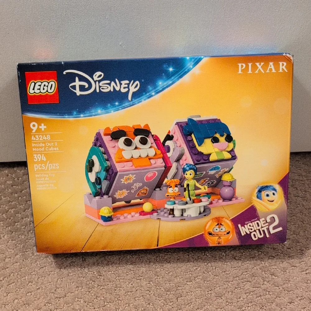 LEGO Disney Pixar Inside Out 2 Colorful Mood Cubes 43248 Set NEW